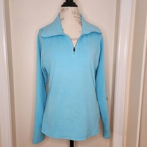 Killtec sporty blue fleece top